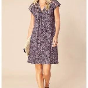 Hale Bob Abelia Jersey Easy Fit Dress Size Large